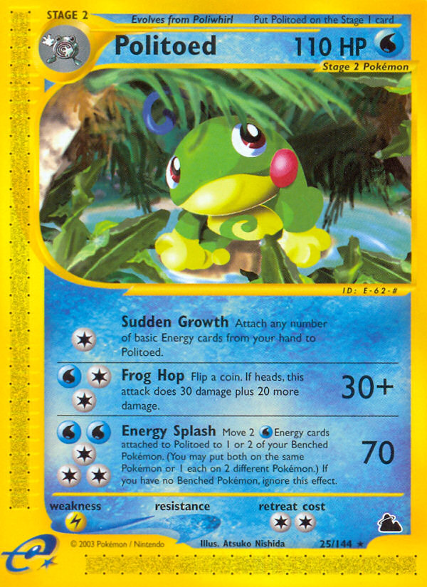 Politoed - Skyridge SET-25