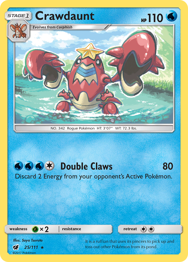 Crawdaunt - Crimson Invasion SET-25