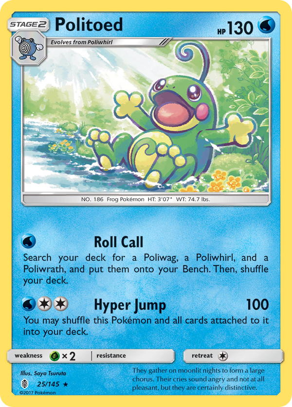 Politoed - Guardians Rising SET-25