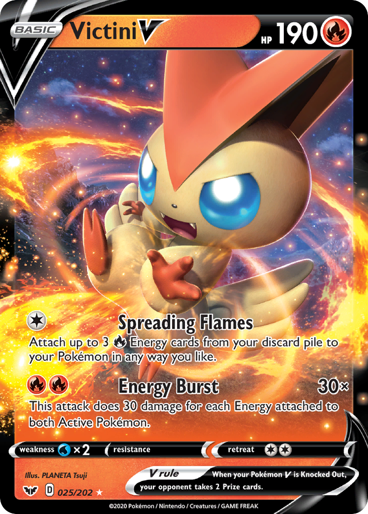 Victini V - Sword & Shield SET-25