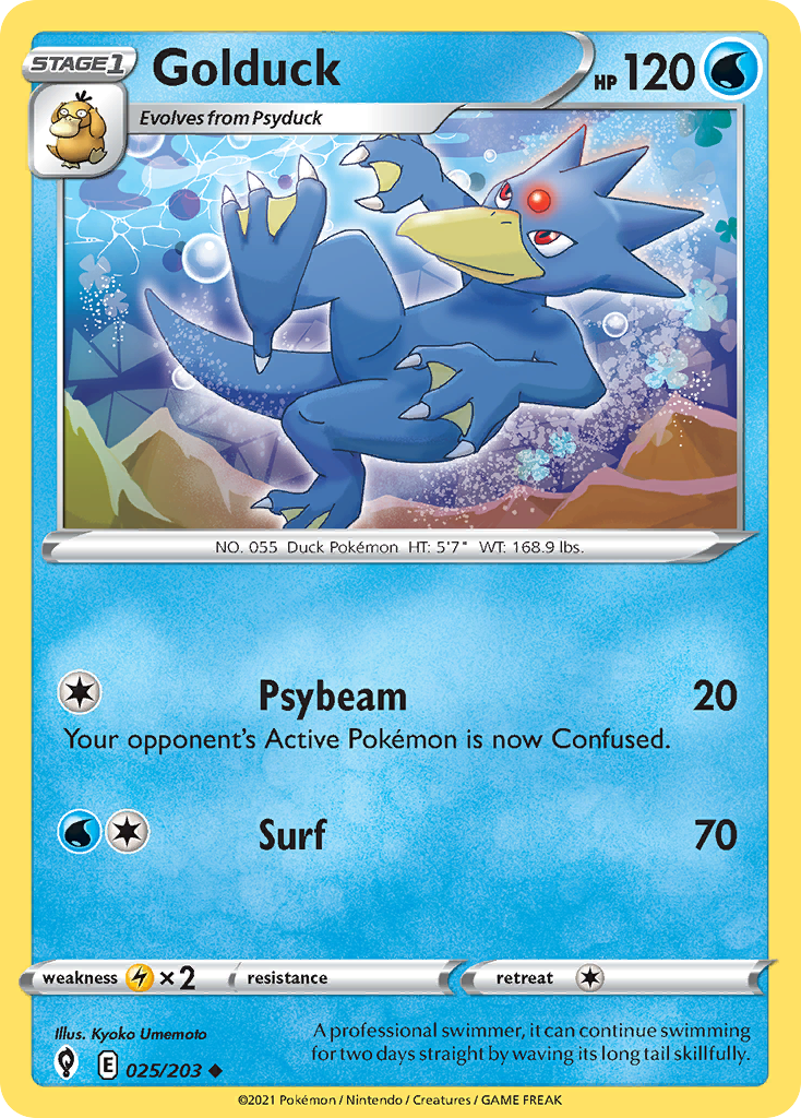 Golduck - Evolving Skies SET-25
