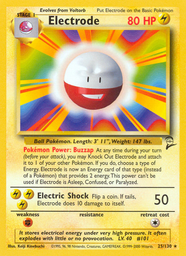 Electrode - Base SET 2-25