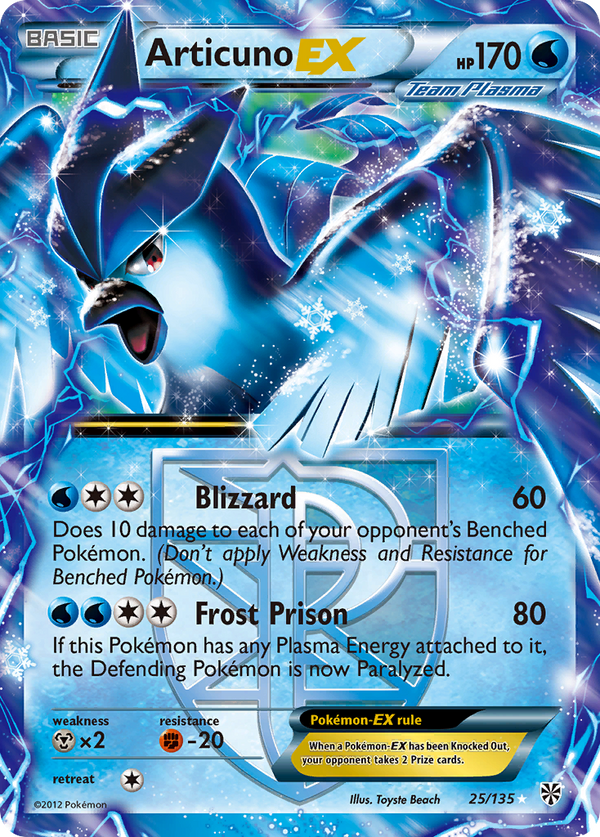 Articuno-EX - Plasma Storm SET-25