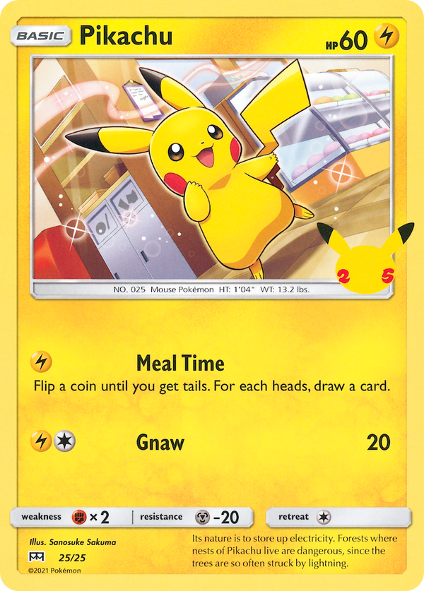 Pikachu - McDonald's Collection 2021 SET-25