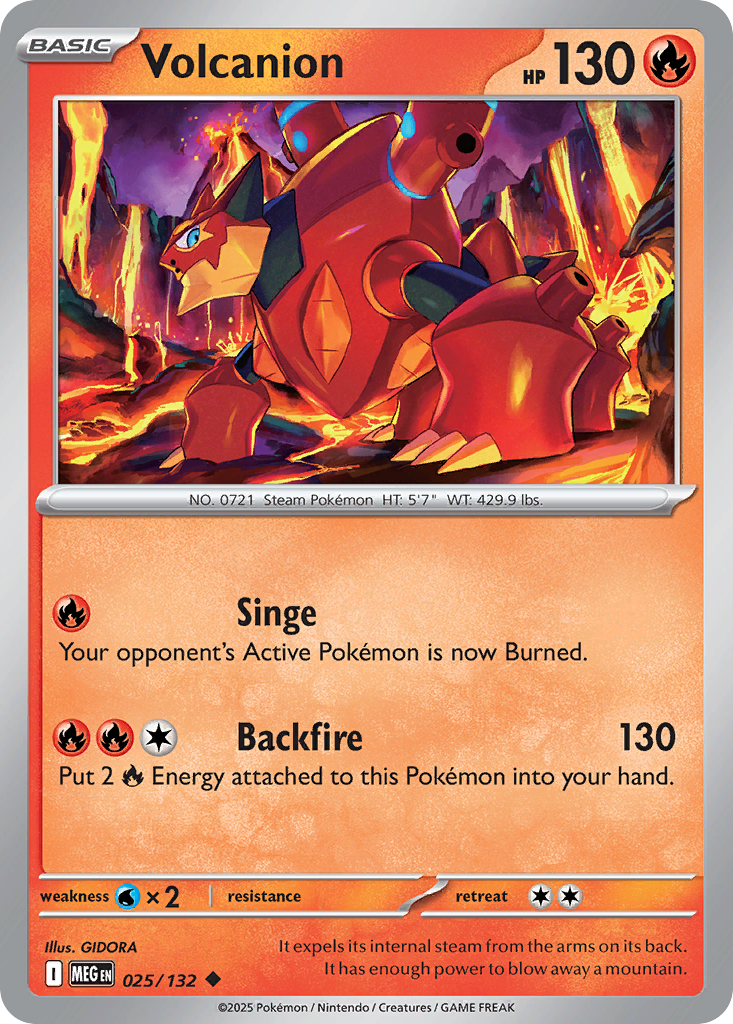 Volcanion - Mega Evolution SET-25