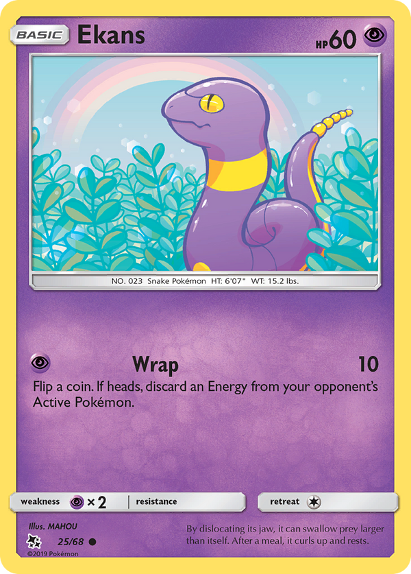 Ekans - Hidden Fates SET-25