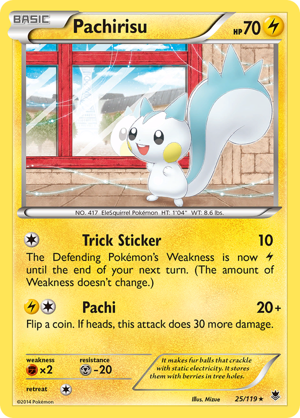 Pachirisu - Phantom Forces SET-25