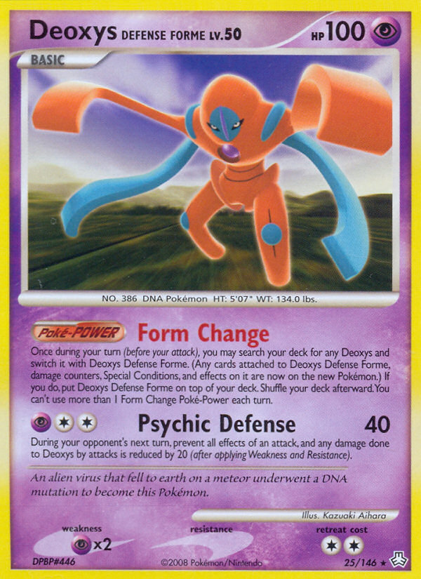 Deoxys Defense Forme - Legends Awakened SET-25