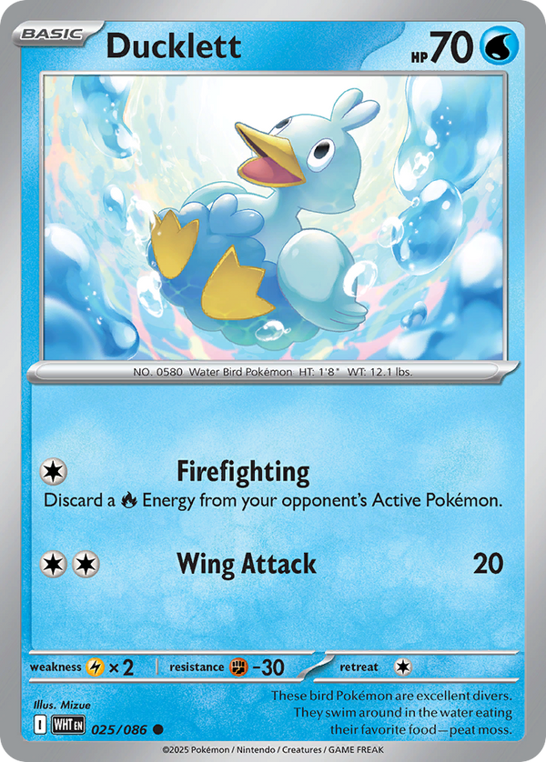 Ducklett - White Flare SET-25