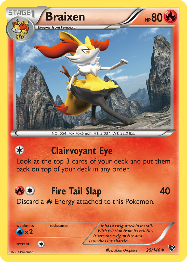 Braixen - XY SET-25