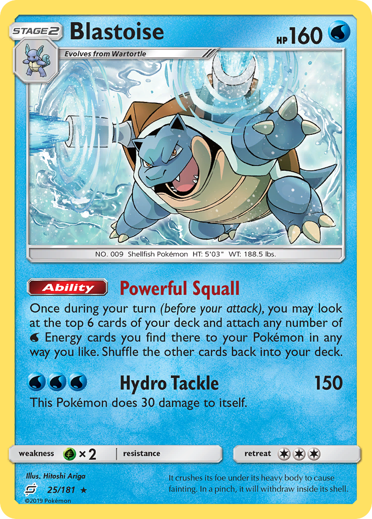 Blastoise - Team Up SET-25