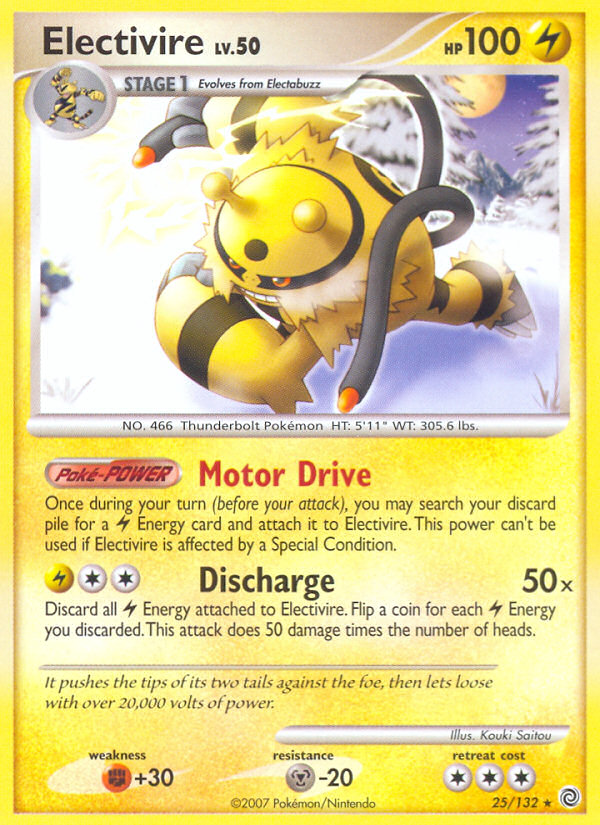 Electivire - Secret Wonders SET-25