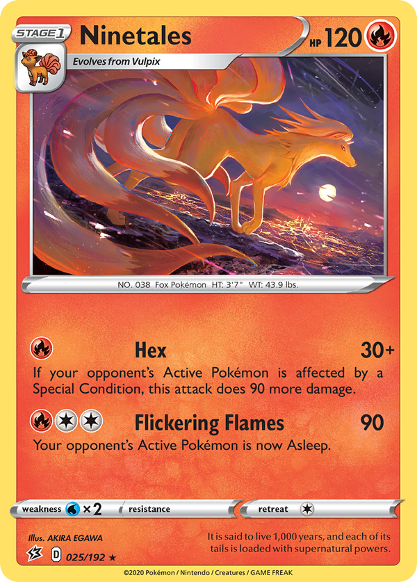 Ninetales - Rebel Clash SET-25
