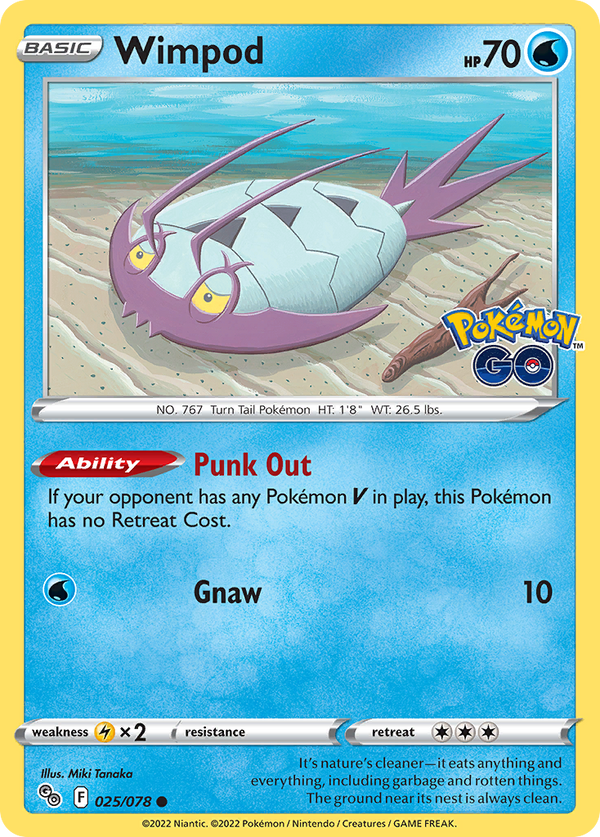 Wimpod - Pokemon GO SET-25