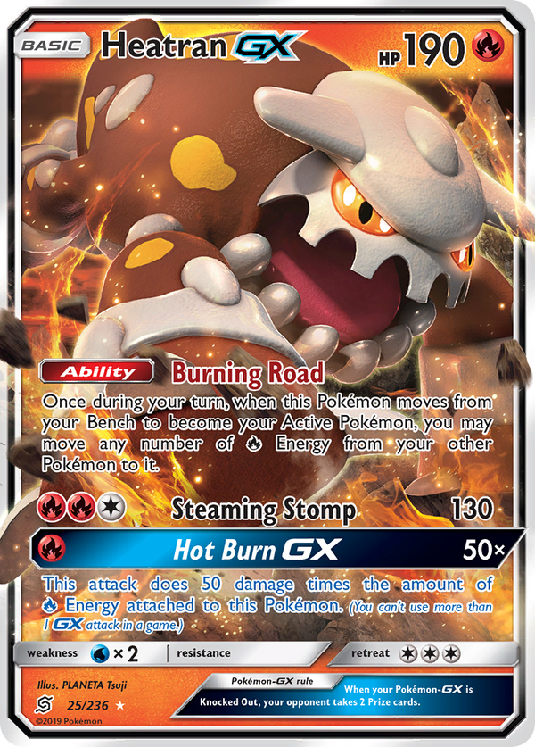 Heatran-GX - Unified Minds SET-25