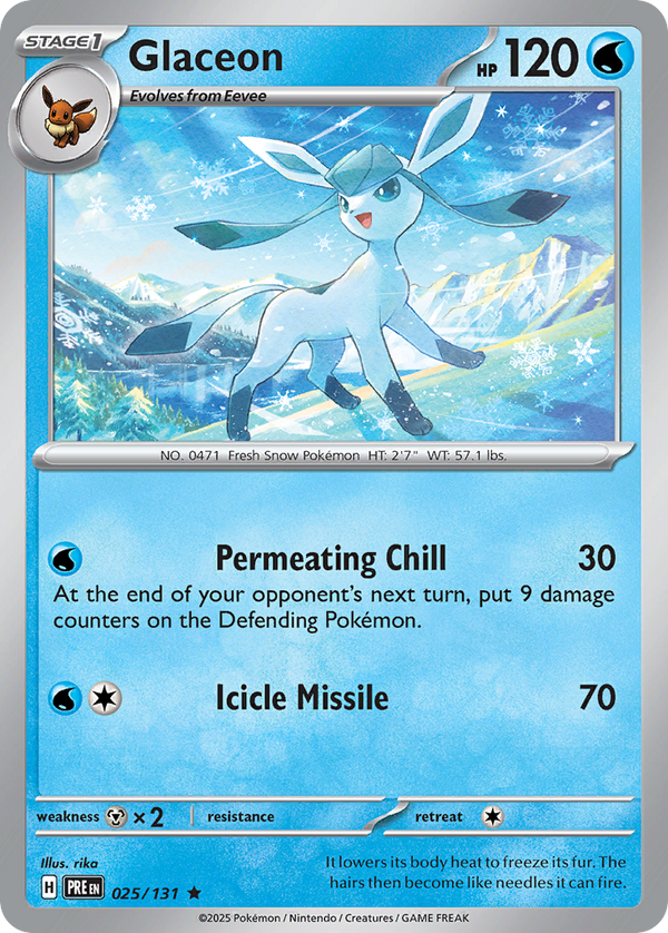 Glaceon - Prismatic Evolutions SET-25