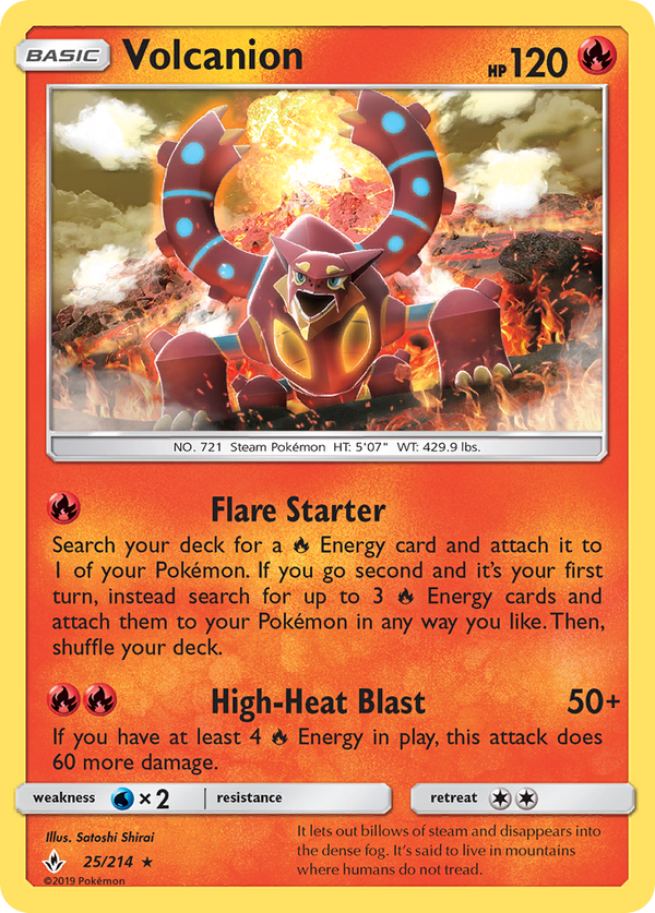 Volcanion - Unbroken Bonds SET-25