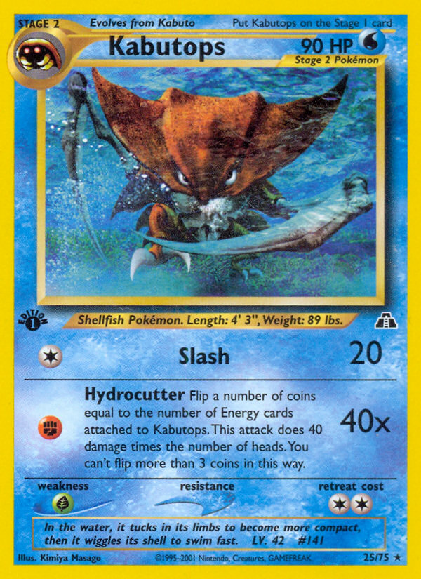 Kabutops - Neo Discovery SET-25