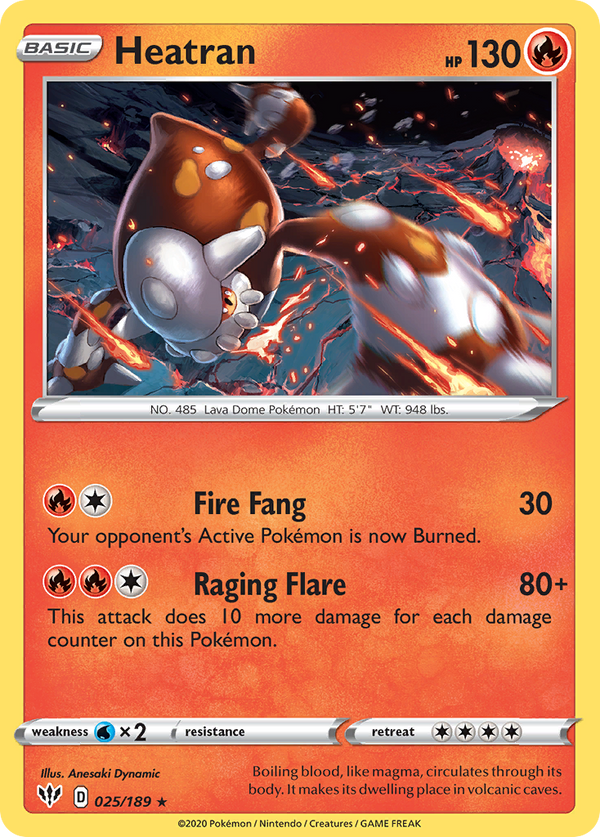 Heatran - Darkness Ablaze SET-25