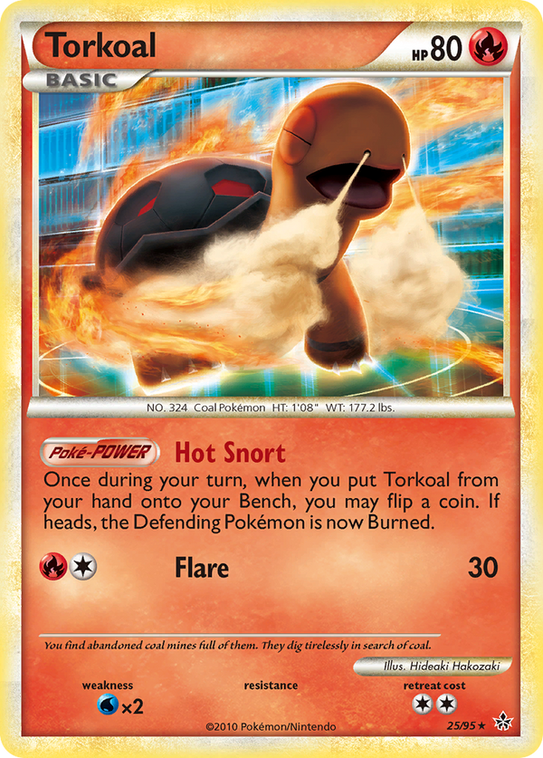 Torkoal - HS Unleashed SET-25