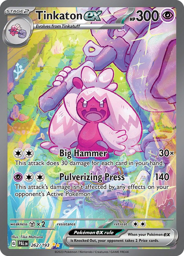 Tinkaton EX - Paldea Evolved SET-262