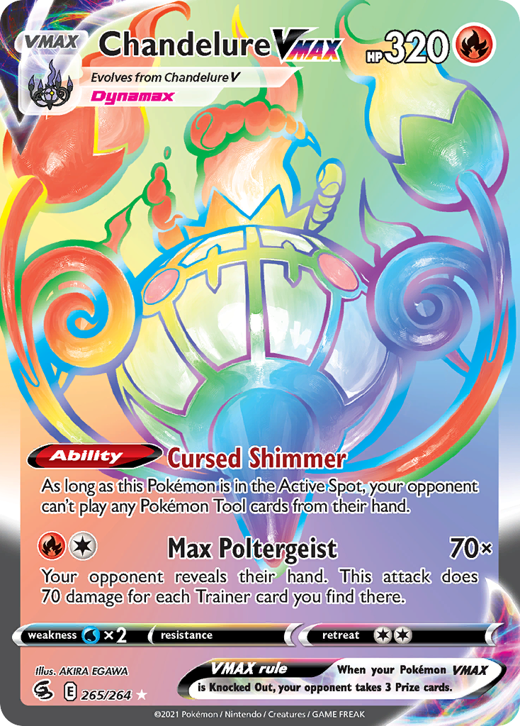 Chandelure VMAX - Fusion Strike SET-265