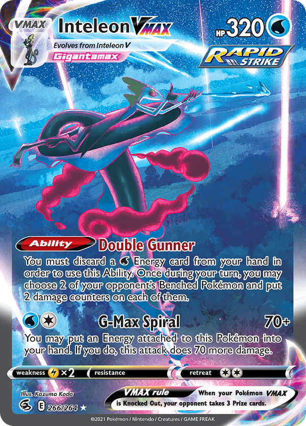 Inteleon VMAX - Fusion Strike SET-266