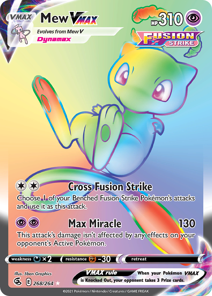 Mew VMAX - Fusion Strike SET-268