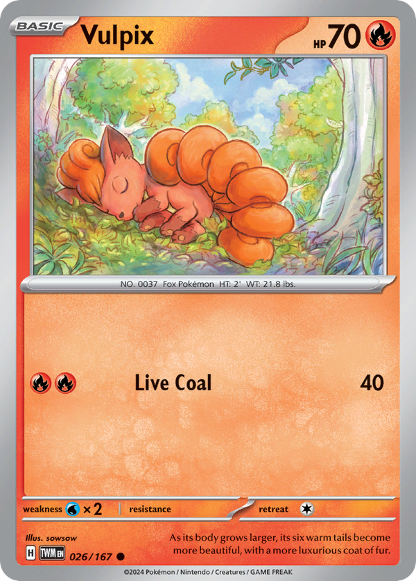 Vulpix - Twilight Masquerade SET-26