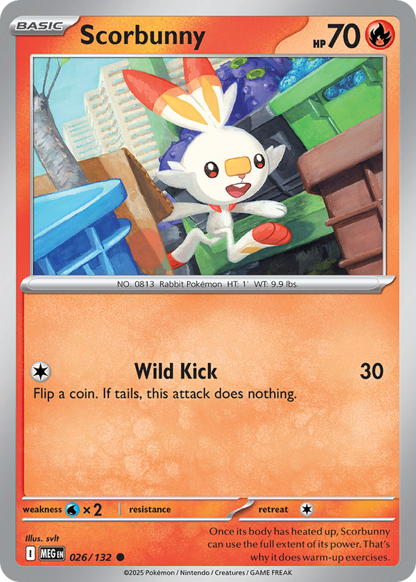 Scorbunny - Mega Evolution SET-26