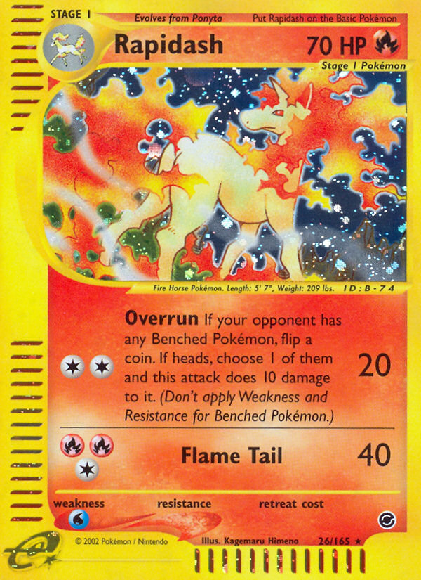 Rapidash - Expedition Base Set SET-26