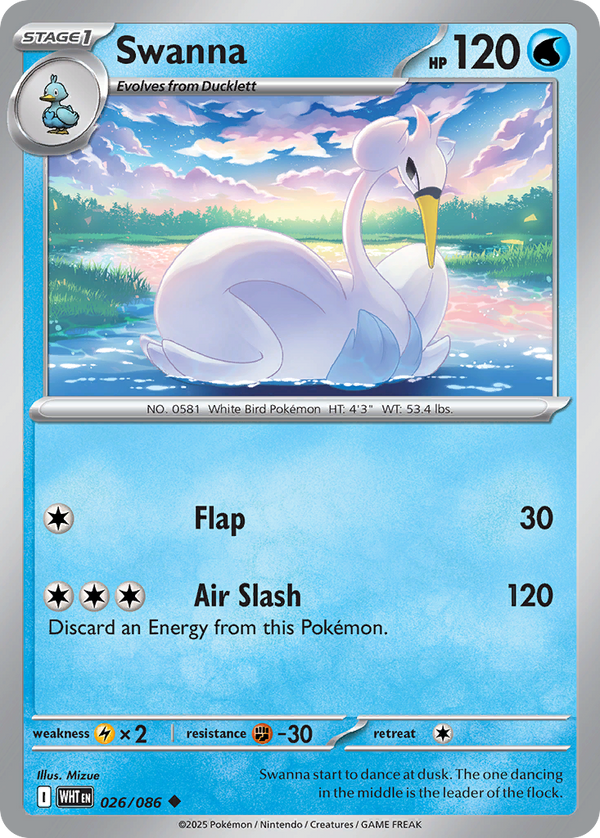 Swanna - White Flare SET-26