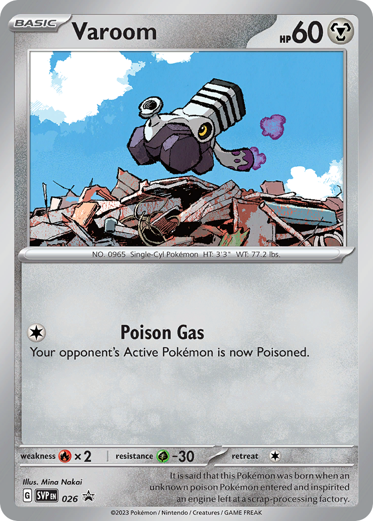 Varoom - Scarlet & Violet Black Star Promos SET-26