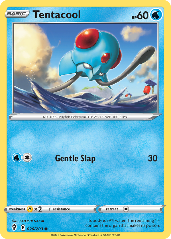 Tentacool - Evolving Skies SET-26