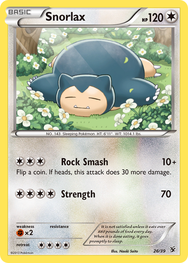 Snorlax - Kalos Starter Set SET-26