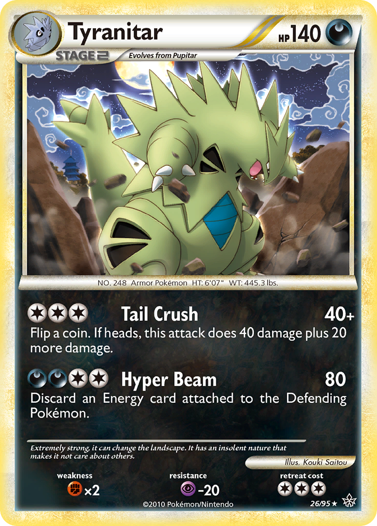 Tyranitar - HS Unleashed SET-26