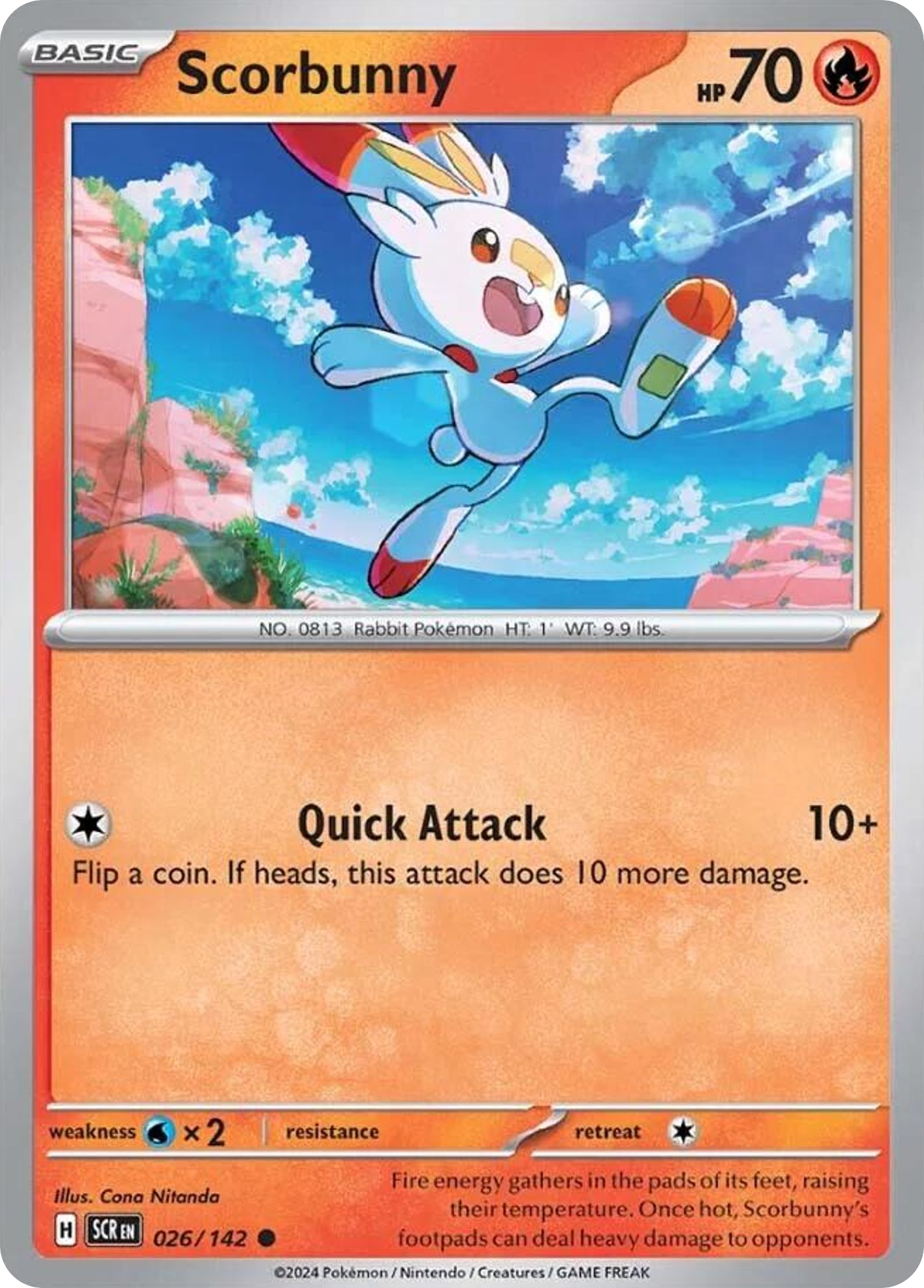 Scorbunny - Stellar Crown SET-26