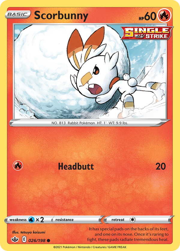 Scorbunny - Chilling Reign SET-26