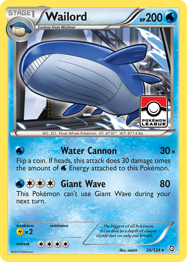 Wailord - Dragons Exalted SET-26