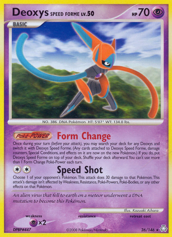 Deoxys Speed Forme - Legends Awakened SET-26