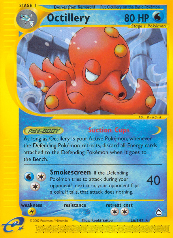 Octillery - Aquapolis SET-26