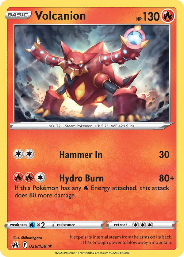 Volcanion - Crown Zenith SET-26