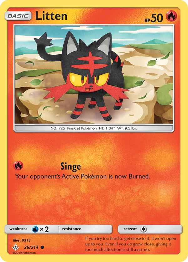 Litten - Unbroken Bonds SET-26