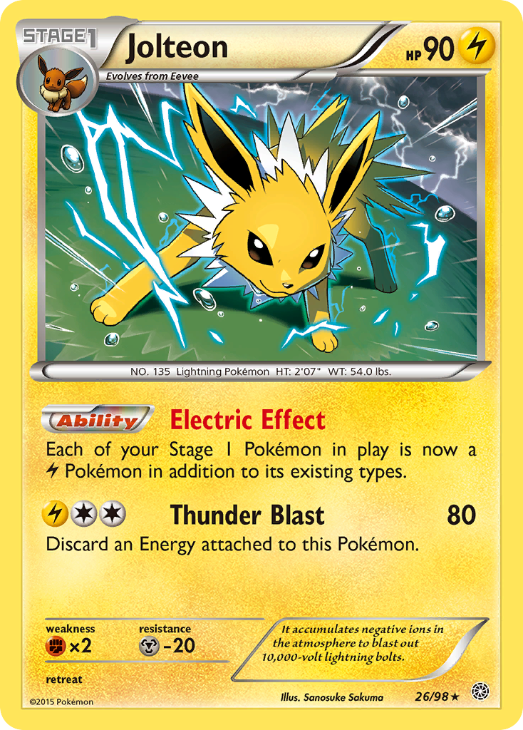 Jolteon - Ancient Origins SET-26