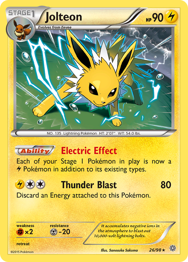 Jolteon - Ancient Origins SET-26
