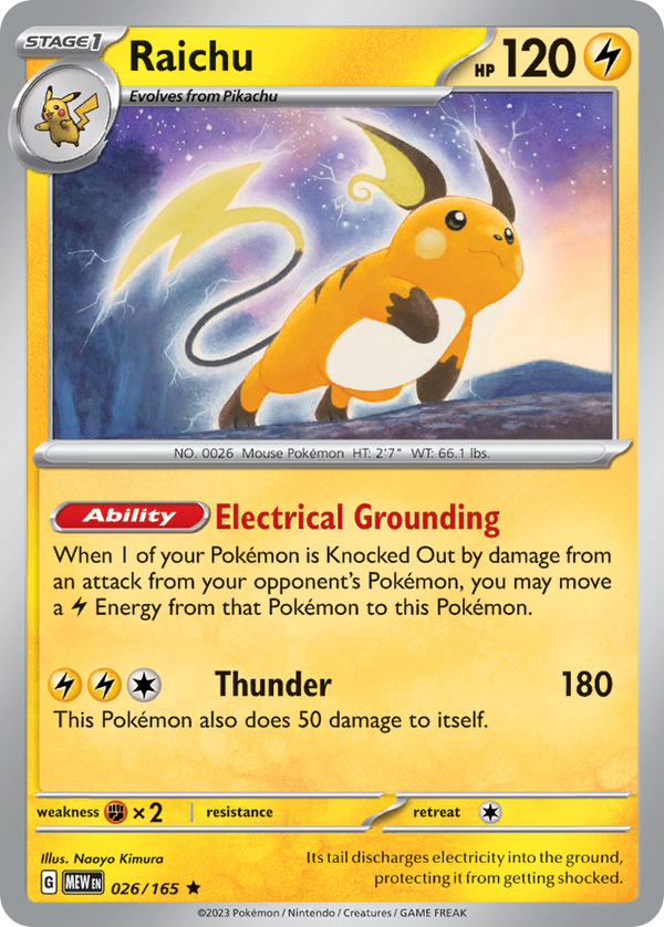 Raichu - 151 SET-26