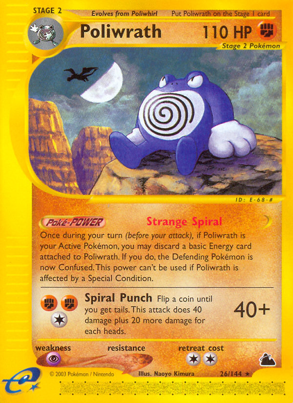 Poliwrath - Skyridge SET-26