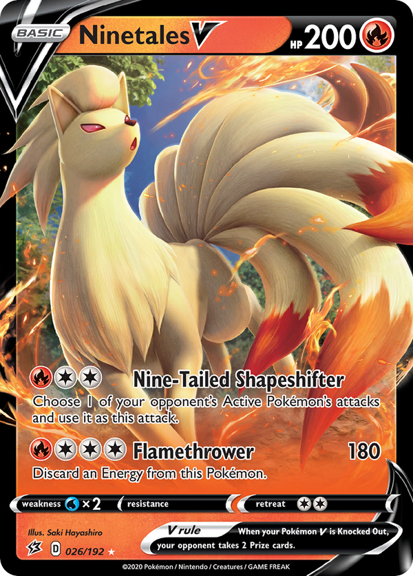 Ninetales V - Rebel Clash SET-26