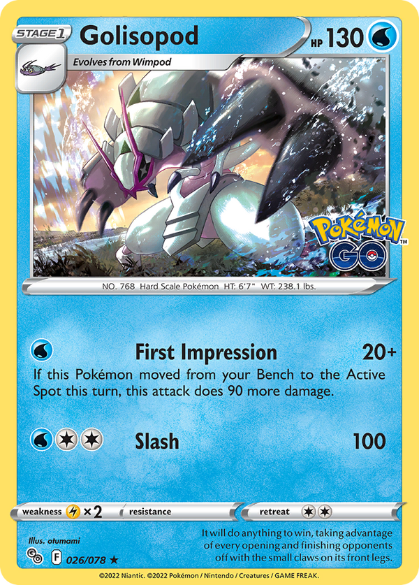 Golisopod - Pokemon GO SET-26