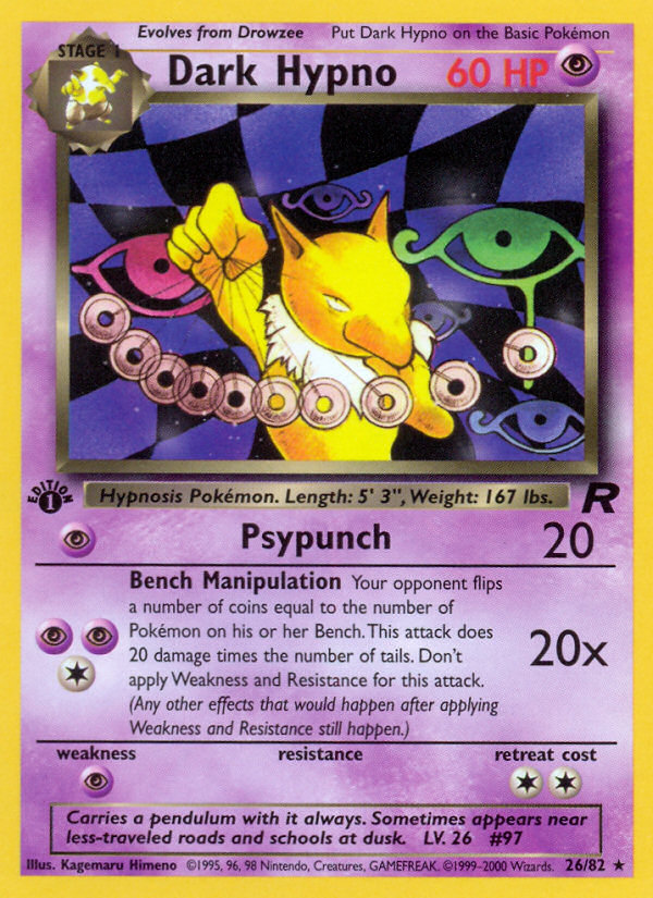 Dark Hypno - Team Rocket SET-26